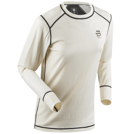 Bjorn Daehlie Trainingwool Shirt - Women's-Snow White-Small