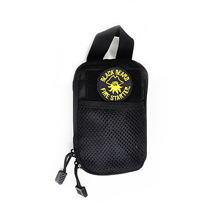 Black Beard Fire Captain's Organizer Pouch, Black/Yellow, BB-OrganizerPouch