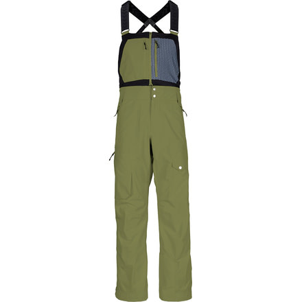 Black Crows Corpus 3L Gore-Tex Bib Pant - Mens, Olive Green, Extra Large, 100979-040-XL