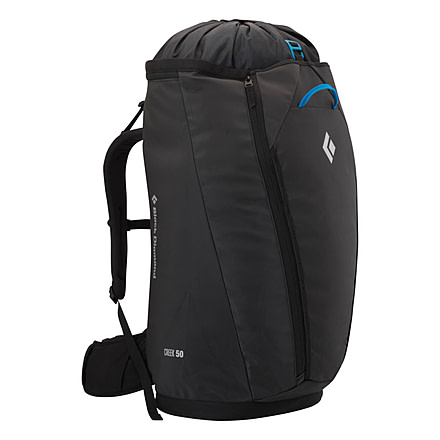 Black Diamond 50L Creek Backpack, Black, Small/Medium, BD6812720002S-M1