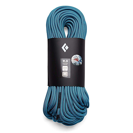 Black Diamond 9.2 Dry Babsi Ed Rope, Blue/Red, 70, BD32311593620701