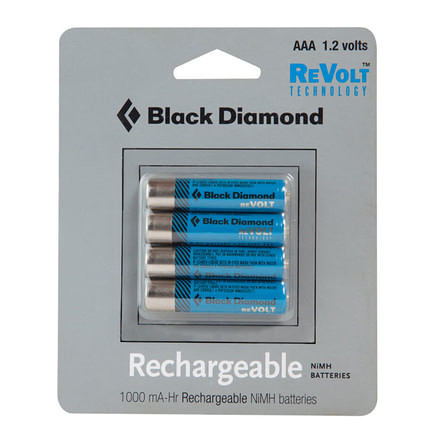 Black Diamond AAA Rechargeable Battery 4-Pack