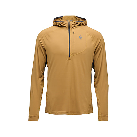 Black Diamond Alpenglow Pro Hoody - Mens, Flax, Large, AP7520932021LRG1