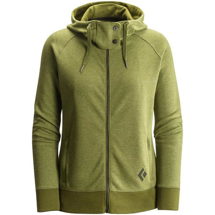 Black Diamond Boulder Hoody - Womens, Sage, Extra Large, APG696325XLG1