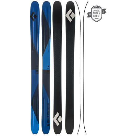 Black Diamond Boundary 107 Skis-160 cm