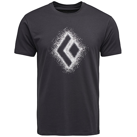 Black Diamond Chalked Up 2.0 Short Sleeve T-Shirt - Mens, Charcoal, Medium, AP7524070038MED1