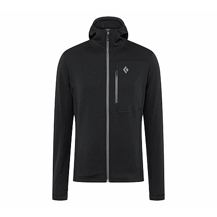 Black Diamond Coefficient Fleece Hoody - Mens, Black, Medium, AP7440200002MED1