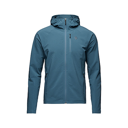 Black Diamond Coefficient Storm FZ Hoody - Mens, Creek Blue, Medium, AP7440184064MED1