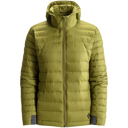 Black Diamond Cold Forge Hoody, Sage, Large, APA034325LRG1