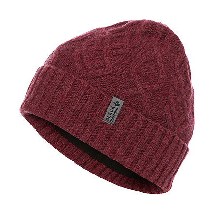 Black Diamond Cottonwood Beanie, Dark Wild Rose, One Size, AP7210016023ALL1