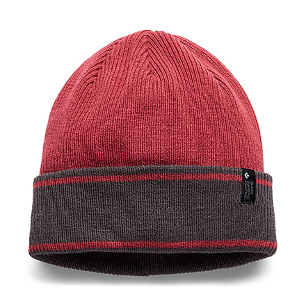 Black Diamond Cuffed Beanie, Wild Rose/Carbon, AP7210259223ALL1