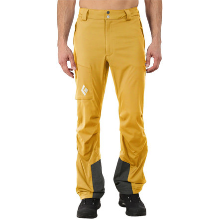 Black Diamond Dawn Patrol LT Touring Pants Shell - Mens, Ochre, Medium, APP40X710MED1