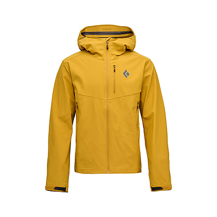 Black Diamond Dawn Patrol Softshell - Mens, Amber, Small, AP7470022007SML1