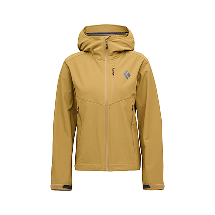 Black Diamond Dawn Patrol Softshell - Womens, Flax, Small, AP7470072021SML1