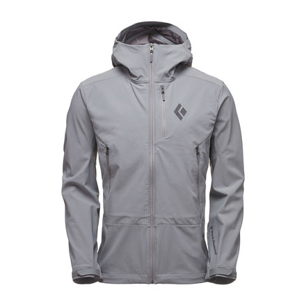 Black Diamond Dawn Patrol Mens Alpine Shell Jacket, Ash, Medium, APP1SD030MED1