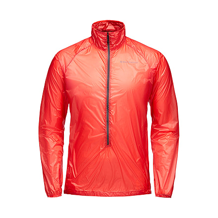 Black Diamond Deploy Wind Shell Jacket - Mens, Hyper Red, Medium, AP7470216002MED1