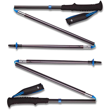 Black Diamond Distance Z Trekking Poles, Pewter, 100 cm, BD11253210161001