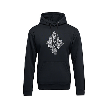 Black Diamond Engineered Diamond Pullover Hoody - Mens, Black, Medium, AP7524630002MED1