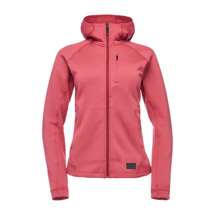 Black Diamond Factor Hoodie - Womens, Wild Rose, Extra Small, AP7440806012XSM1