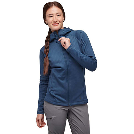 Black Diamond Factor Hoody - Womens, Ink Blue, Large, AP7440804014LRG1