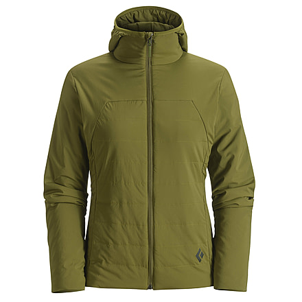 Black Diamond First Light Insulated Hoodie - Women's, Large, Sage, APE2SY325LRG1