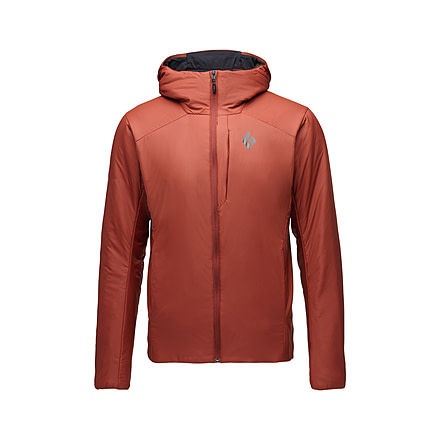 Black Diamond First Light Hybrid Hoody - Men's, Iron Red, Large, AP7522656053LRG1