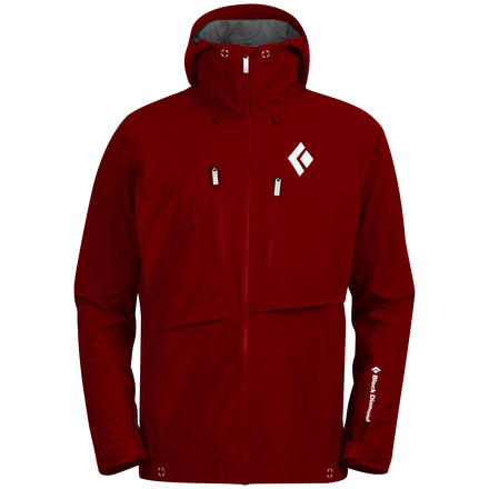 Black Diamond Front Point Shell - Men's-Deep Torch-X-Large