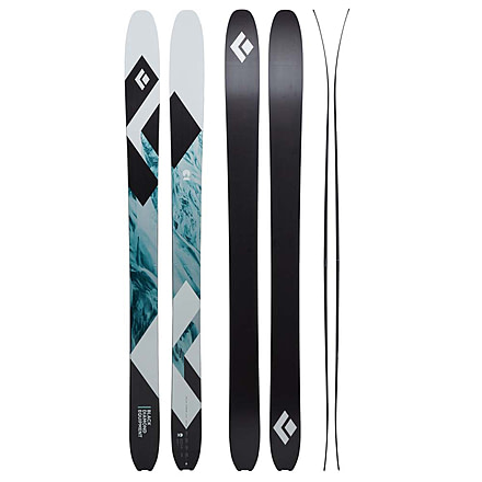 Black Diamond Helio Carbon 115 Skis, No Color, 185 cm, BD11513600001851