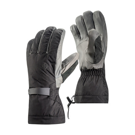 Black Diamond Helio Gloves, Ash, Extra Small, BD801423ASH0XS-1