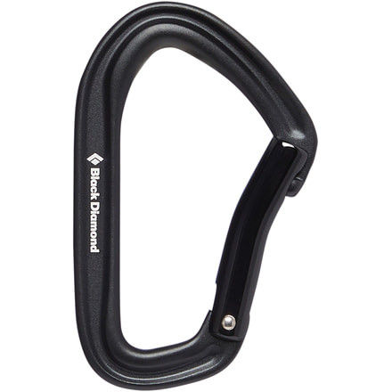 Black Diamond Hotforge Bent Gate, Black, BD2101590002ALL1