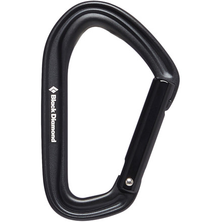 Black Diamond Hotforge Straight Gate, Black, BD2101580002ALL1