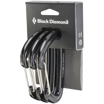 HotWire Carabiner - 3 Pack-Black