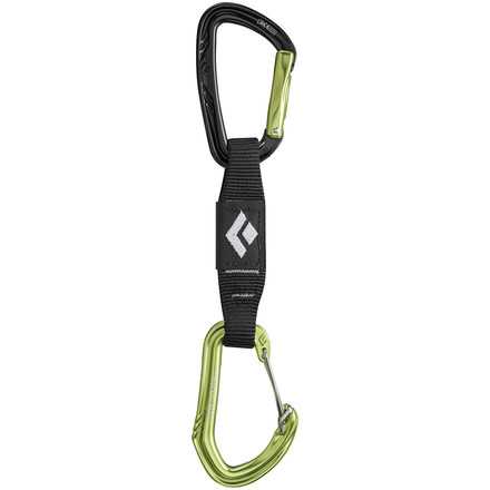 Black Diamond LiveWire Quickdraw-Envy Green-12 cm