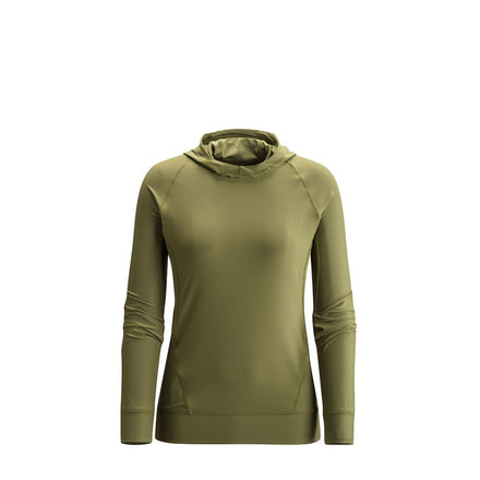 Black Diamond Ls Alpenglow Hoody - Womens, Burnt Olive, Extra Small APU95F330XSM1