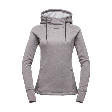 Black Diamond Maple Hoody - Womens, Aluminum, Large, APB10F110LRG1
