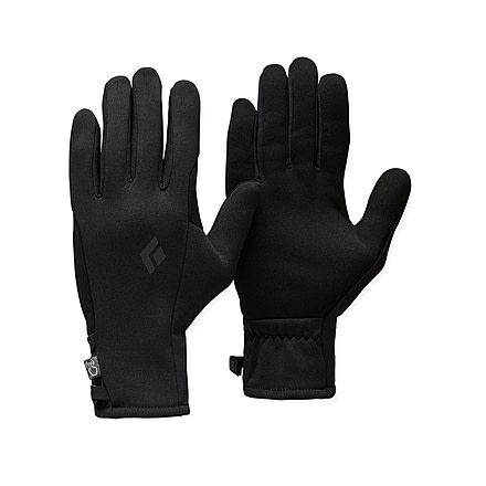 Black Diamond Midweight Screentap Liners, Black, Medium, BD8018060002MED1