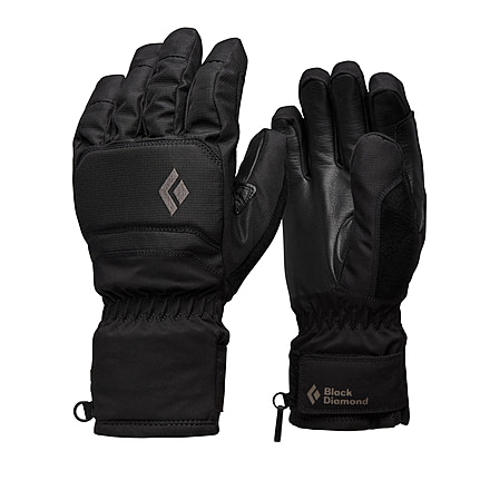 Black Diamond Mission Gloves, Black, Extra Small, BD8010590002XSM1