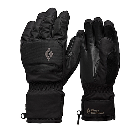 Black Diamond Mission Gloves, Black, Small, BD8010590002SML1