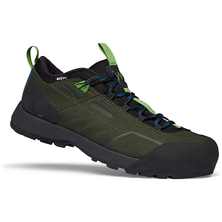 Black Diamond Mission Leather LW WP Approach Shoes - Mens, Cypress/Black, 8.5, BD58003291580851