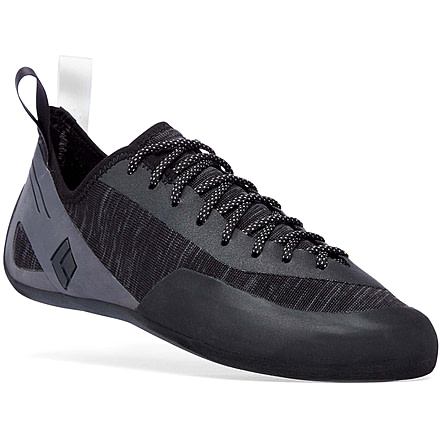 Black Diamond Momentum Lace Climbing Shoes - Mens, Black/Anthracite, 10.5, BD57010391181051