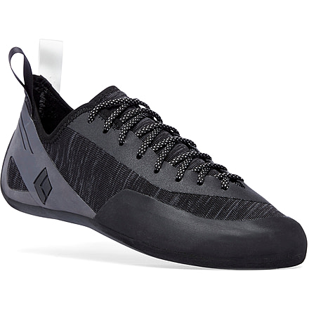 Black Diamond Momentum Lace Climbing Shoes - Mens, Black/Anthracite, 5.5 US, BD57010391180551
