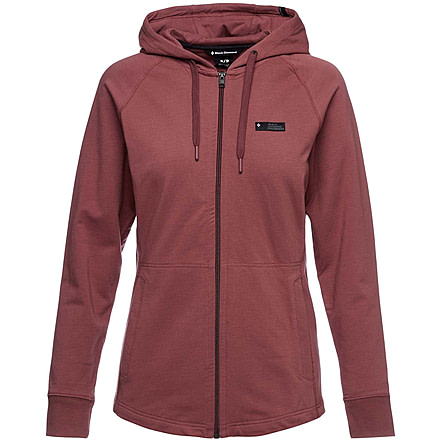 Black Diamond Mountain Transparency FZ Hoody - Womens, Cherrywood, Extra Large, AP7300952009XLG1