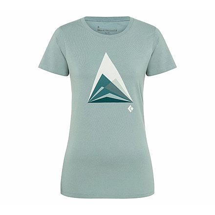 Black Diamond Mountain Transparency Tee - Womens, Blue Ash, Large, AP7300614006LRG1