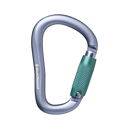 Black Diamond Rocklock Triple Lock Carabiner, Gray, One Size, BD2102051003ALL1