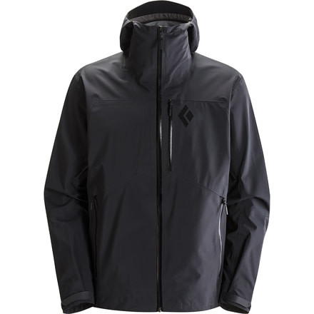 Black Diamond Sharp End Shell Jacket - Men's, Black, Medium, 417975