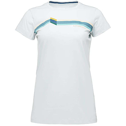 Black Diamond Short Sleeve Perspective T-Shirt - Women's, Extra Large, Rain, APN31Y477XLG1