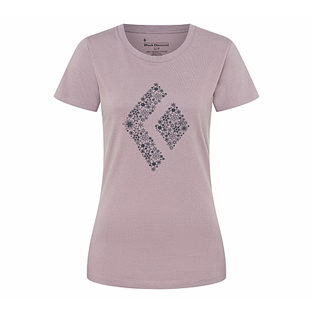 Black Diamond Snodiamond Tee - Womens, Wood Violet, Extra Large, AP7300685010XLG1