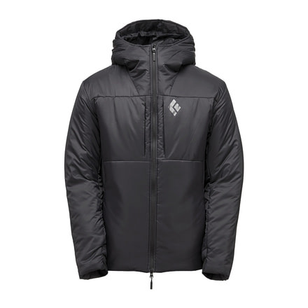 Black Diamond Stance Belay Mens Heavyweight Insulated Parka, Black, Extra Large, APD3T2015XLG1