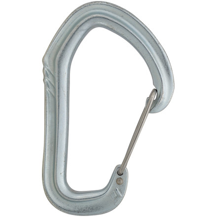 Black Diamond Steel LiveWire Carabiner-Polished