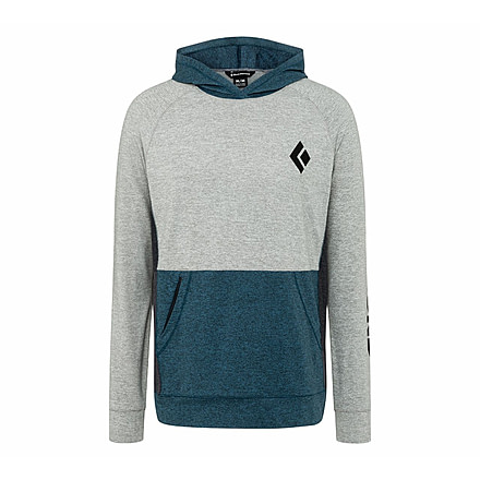 Black Diamond Stone Hoody - Mens, Nickel/Azurite, Extra Large, AP7440309245XLG1